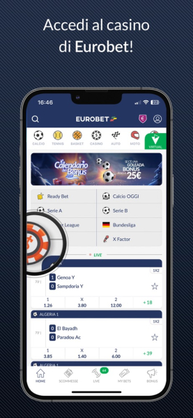 Eurobet Scommesse Sportive app Android latest version