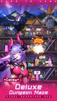 Zero to Hero Pixel Saga mod apk unlimited money and gems v1.0.9 screenshot 1