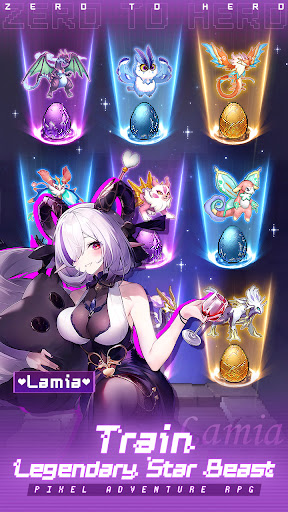 Zero to Hero Pixel Saga mod apk unlimited money and gems