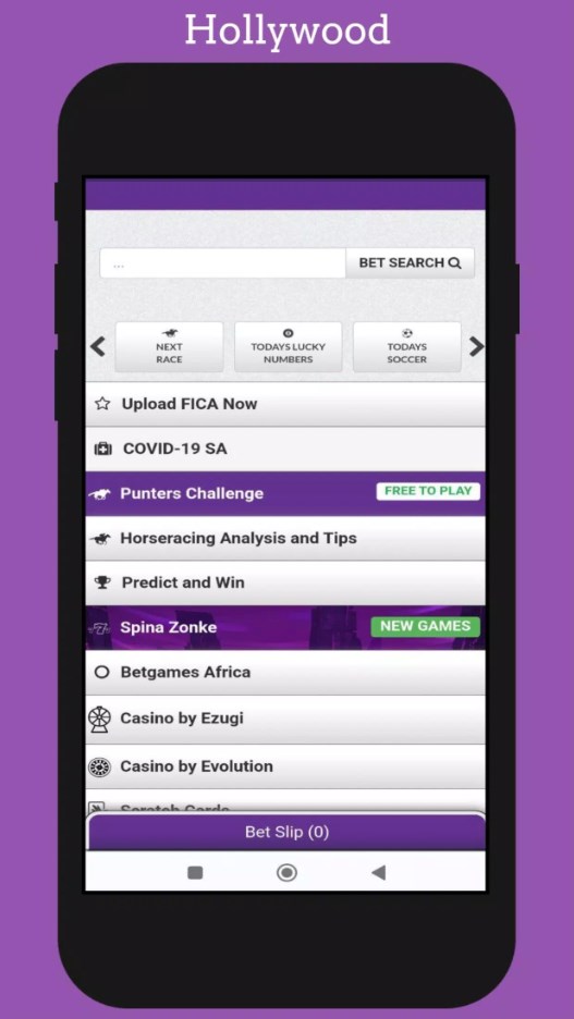 Hollywoodbets app south africa download apk latest versionͼƬ1