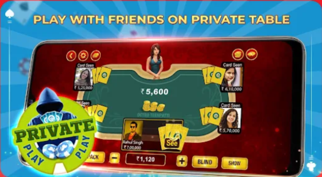 Teen Patti Octro Poker & Rummy Free Chips Apk Download Latest Version v10.9 screenshot 4