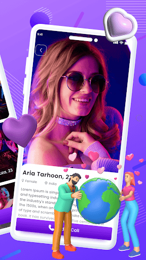 vidtalk random video call app download for android