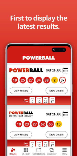 Powerball Numbers App Download for Android