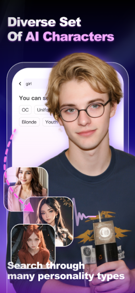 Rosytalk Character AI Friends Mod Apk 2.2.0 Premium Unlocked