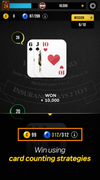 BLACKJACK CROWN apk Download for Android v1.0 screenshot 1