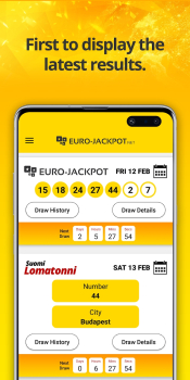 Eurojackpot Results app download for android 2024 vResults 3.1 (13) screenshot 2