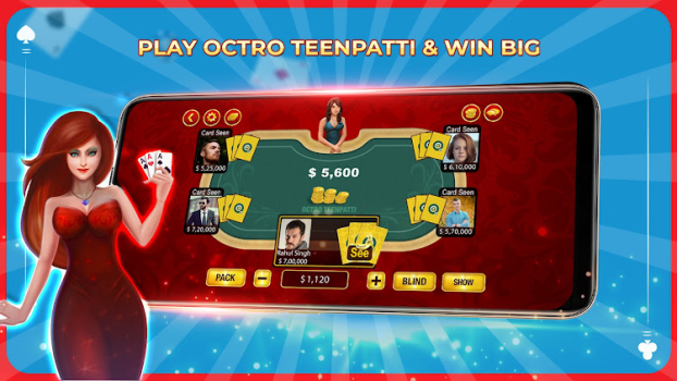 Teen Patti Octro Poker & Rummy apk download for Android v10.9 screenshot 1