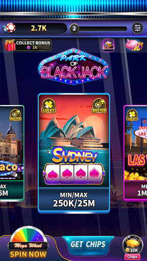 Blackjack 21 offline games Mod Apk Unlimited MoneyͼƬ1