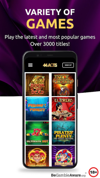 44Aces Slots & Live Casino free coins mod apk download