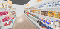 Supermarket Sim 3D mod apk unlimited money no ads v0.23 screenshot 1