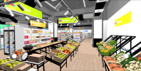 Supermarket Sim 3D mod apk unlimited money no ads v0.23 screenshot 3