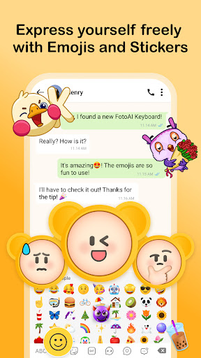 FotoAI AI Emoji Keyboard mod apk latest version