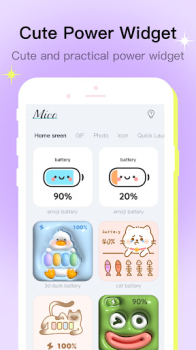 Mico widget & wallpaper mod apk unlocked everything v1.2.0 screenshot 1