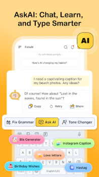 FotoAI AI Emoji Keyboard mod apk latest version v1.0.6 screenshot 3