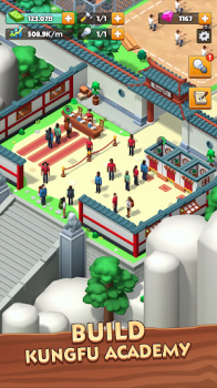 KungFu Academy Mod Apk 1.2.0 Unlimited Money Free Purchase v1.2.0 screenshot 3