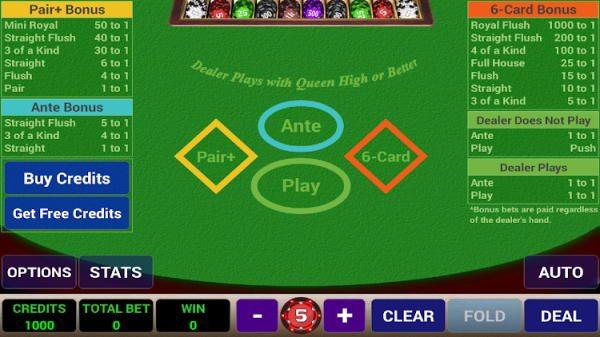 Ace 3 Card Poker free chips mod apk download