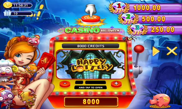 Casino Happy Halloween mod apk unlimited money v26.0 screenshot 4