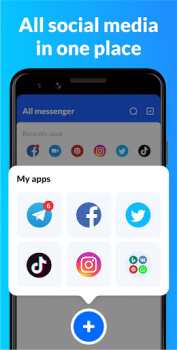 All Messenger All Social App mod apk latest version v1.4.3 screenshot 1