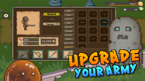 Pixel Zombie War Z Defense mod apk unlimited money and gems