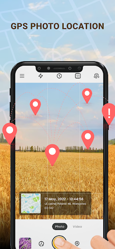 GPS Camera with Time Stamp mod apk premium unlocked no watermarkͼƬ1