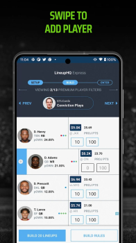 LineupHQ Express DraftKings apk Download for Android v2.2.63 screenshot 2