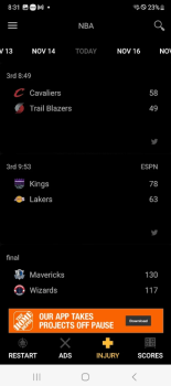 Sports Lines Odds App Download for Android v2.8 screenshot 1