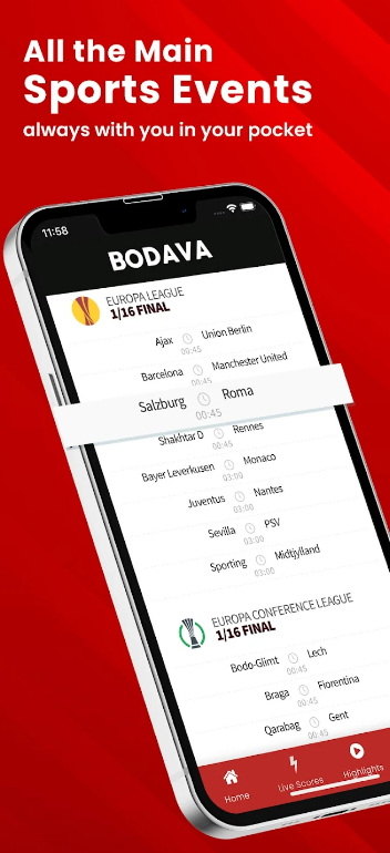 MyBODAVA US Sports Hub Mod Apk Latest Version