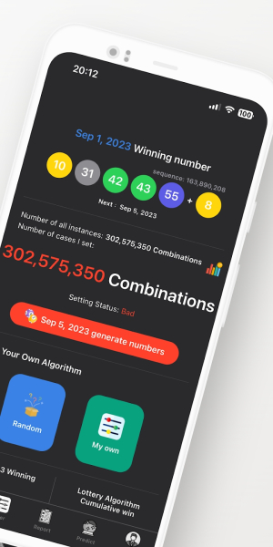 Lottery Algorithm app Last version