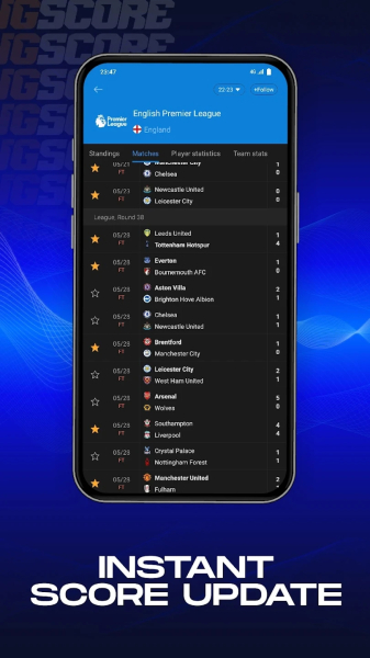 IG Score Live Sports Scores app Download for Android
