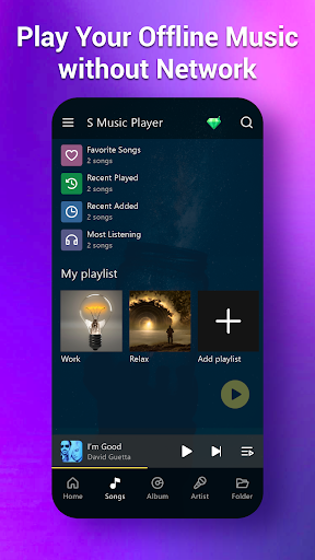 S Music Player Mod Apk Premium Unlocked Latest Version