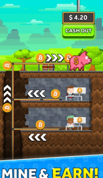 Bitcoin Miner Earn Real Crypto mod apk Last version v1.0 screenshot 1