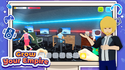 Gaming Cafe Life mod apk unlimited money free purchase v1.2.6.1 screenshot 3