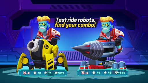 Villains Robot BattleRoyale mod apk unlimited money and gems v1.4.4 screenshot 1