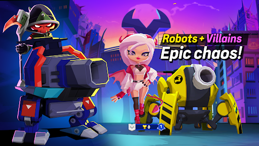 Villains Robot BattleRoyale mod apk unlimited money and gems v1.4.4 screenshot 2