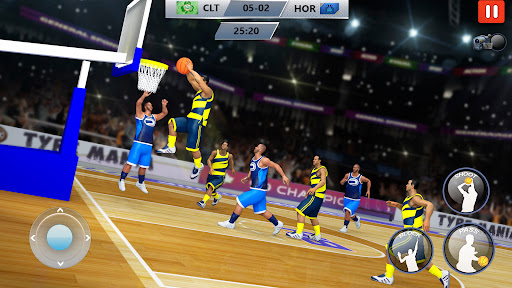 Basketball Games Dunk & Hoops mod apk unlimited money v2024.1 screenshot 4