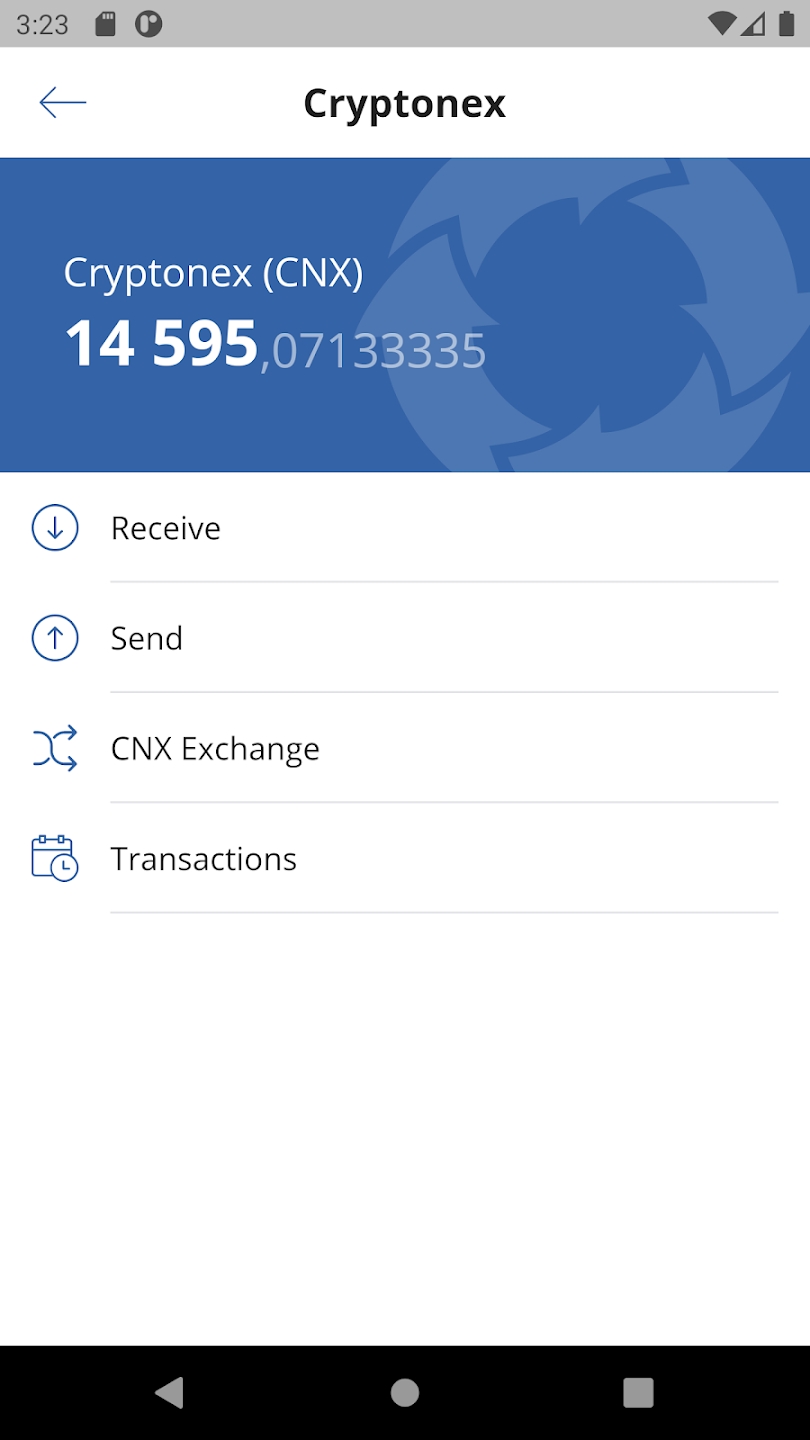 Cryptonex exchange app Download latest versionͼƬ1