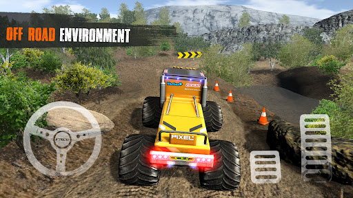 Monster Truck Parking Game mod apk unlimited money