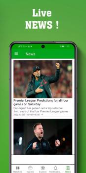 Football Live Score Soccer app download for android v3.0.9 screenshot 2