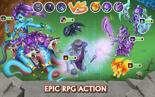 Knights & Dragons Action RPG mod apk unlimited everything v1.72.4 screenshot 1