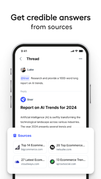 Liner AI Assistant & Copilot Mod Apk Premium Unlocked