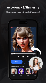 Vocefy AI Voice Changer Mod Apk Premium Unlocked v0.3.1 screenshot 1