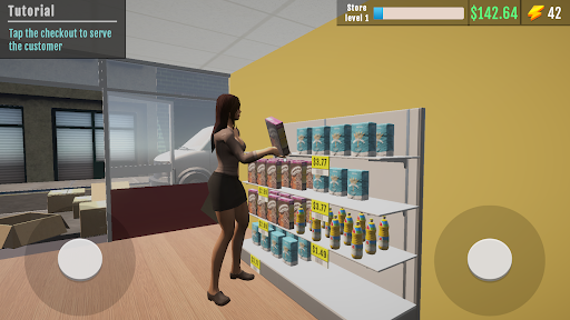 Supermarket Simulator 3D Store mod menu unlimited money and gems