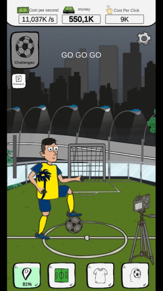 Idle Football Vlogger apk unlimited money