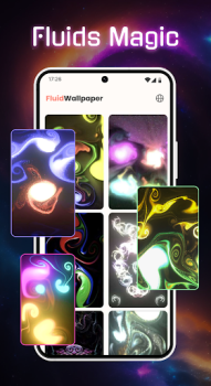 Magic Fluids 4K Live Wallpaper mod apk free download v1.1.7 screenshot 2