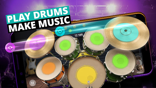 Drum Kit Music Games Simulator mod apk unlocked everythingͼƬ1