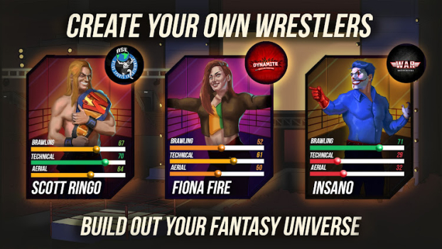 Wrestling GM mod apk 6.1.0 (unlimited money and gold) v6.1.0 screenshot 1