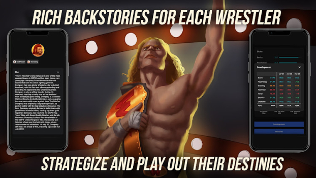 Wrestling GM mod apk 6.1.0 (unlimited money and gold) v6.1.0 screenshot 2