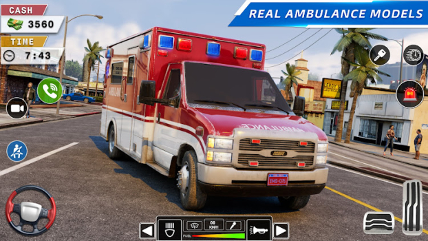 Rescue Ambulance Simulator 3D apk Download for Android v3.5 screenshot 3