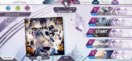 Arcaea mod apk 5.5.6 unlock all songs latest version v5.5.6 screenshot 2