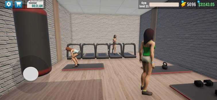 Fitness Gym Simulator Fit 3D mod apk unlimited money v0.0.18 screenshot 4